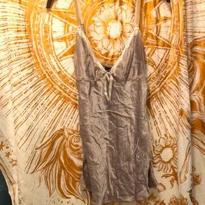 Baby Phat Silk Gray Camisole